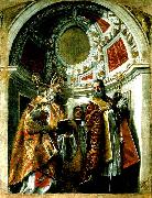 Paolo  Veronese ss. geminianus and severus and severus oil on canvas